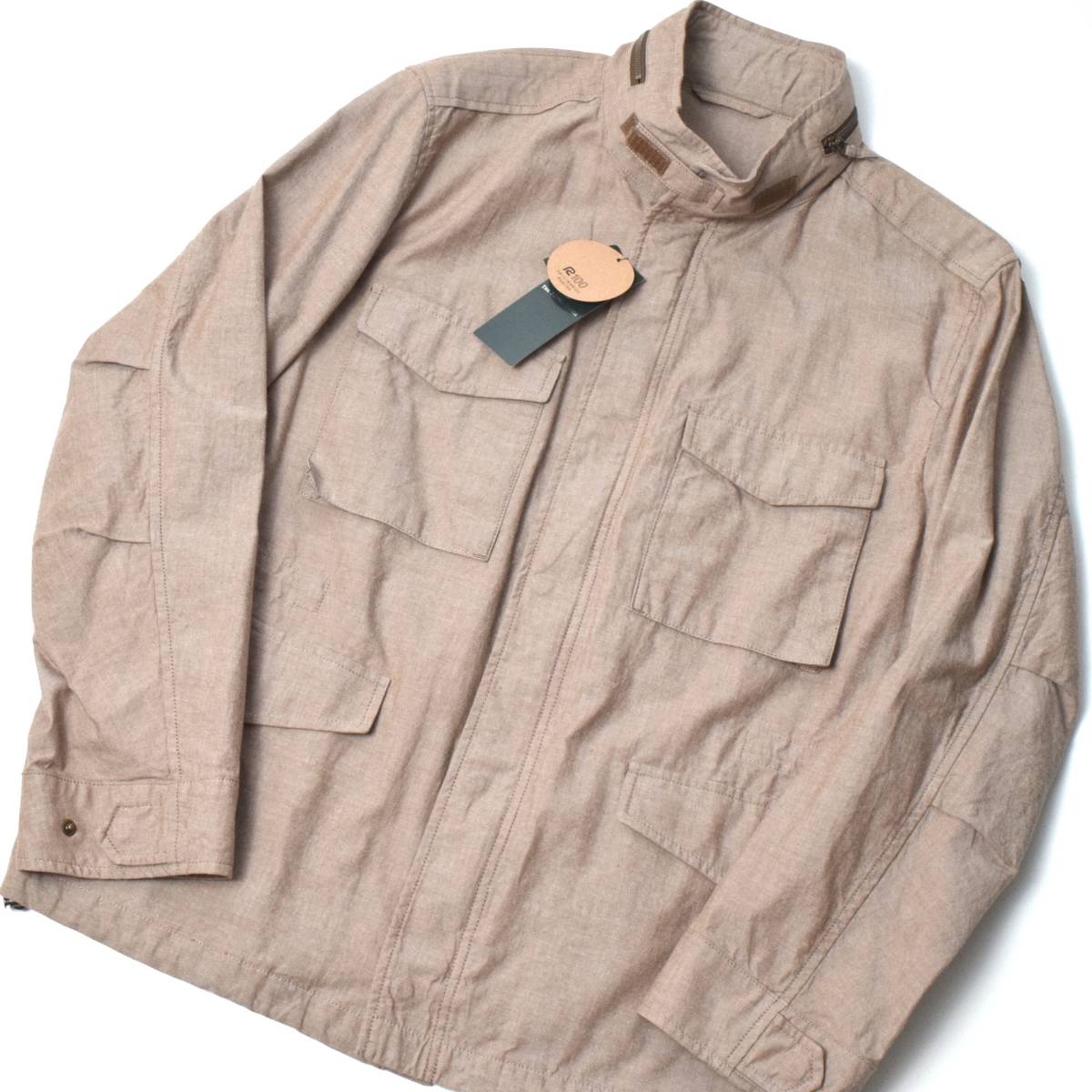 新品4.2万 スコッチハウス 春夏 シャンブレー M-65 ジャケット LL 新品4.2万 スコッチハウス 春夏 シャンブレー M-65 ジャケット