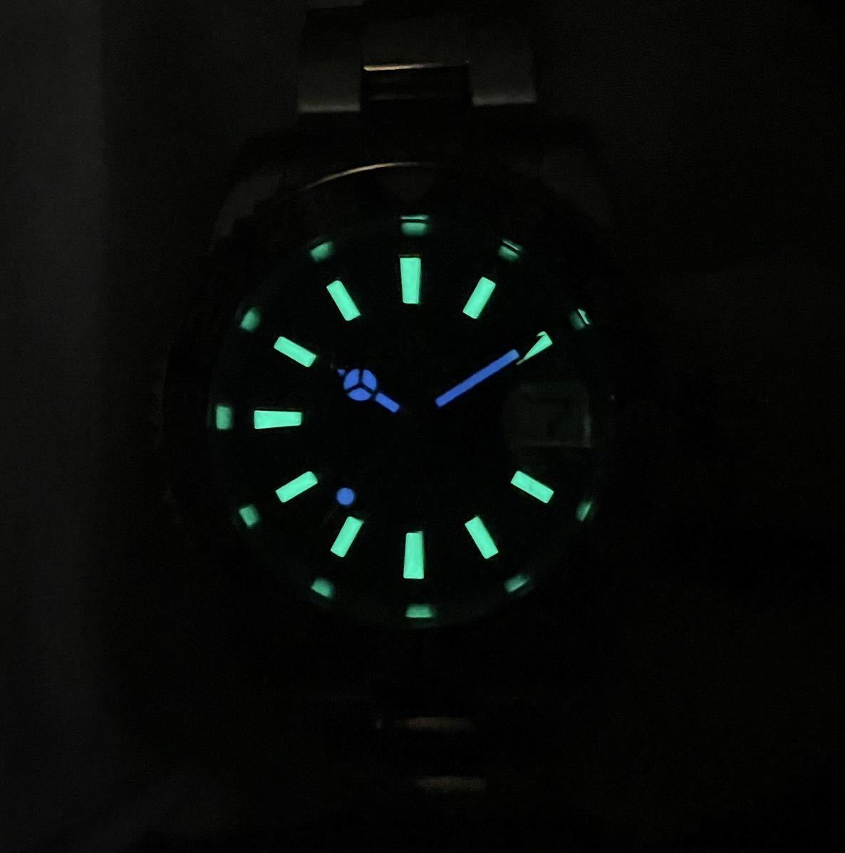 1円~ SEIKO カスタム ダイバーズ GMT ローズゴールド GS RG mod