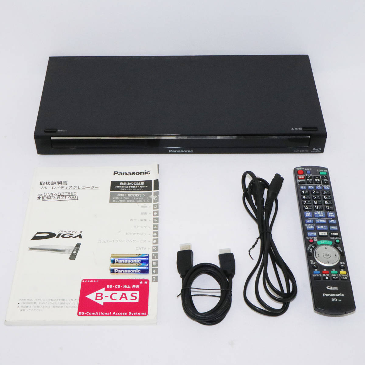 Panasonic ブルーレイ DIGA DMR-BZT760-