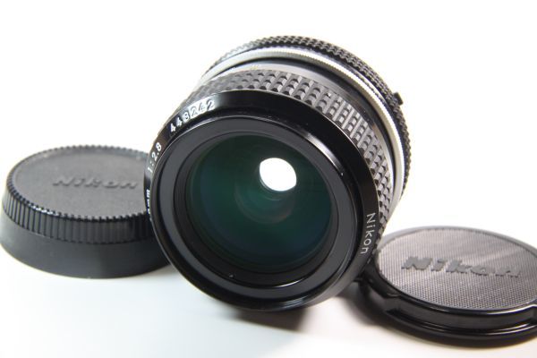 alpha-04《 外観◎ レンズ◎ 動作◎》Ai Nikon NIKKOR 28mm F2.8 Fマウント 単焦点レンズ 出22-5-7