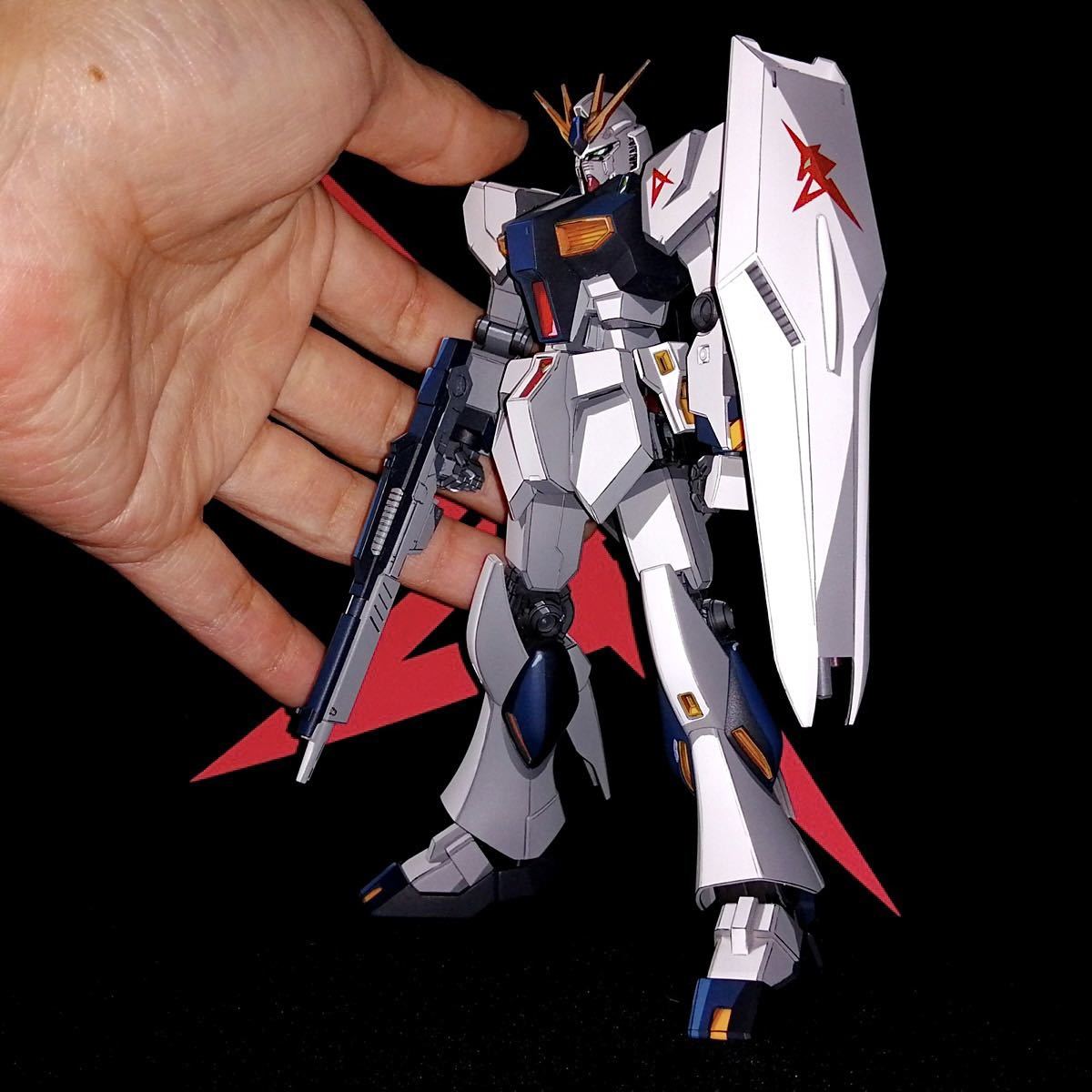 Nガンダム ニューガンダム イラスト風模型 塗装済 完成品 アニメ塗り イラスト風塗装 完成品 売買されたオークション情報 Yahooの商品情報をアーカイブ公開 オークファン Aucfan Com