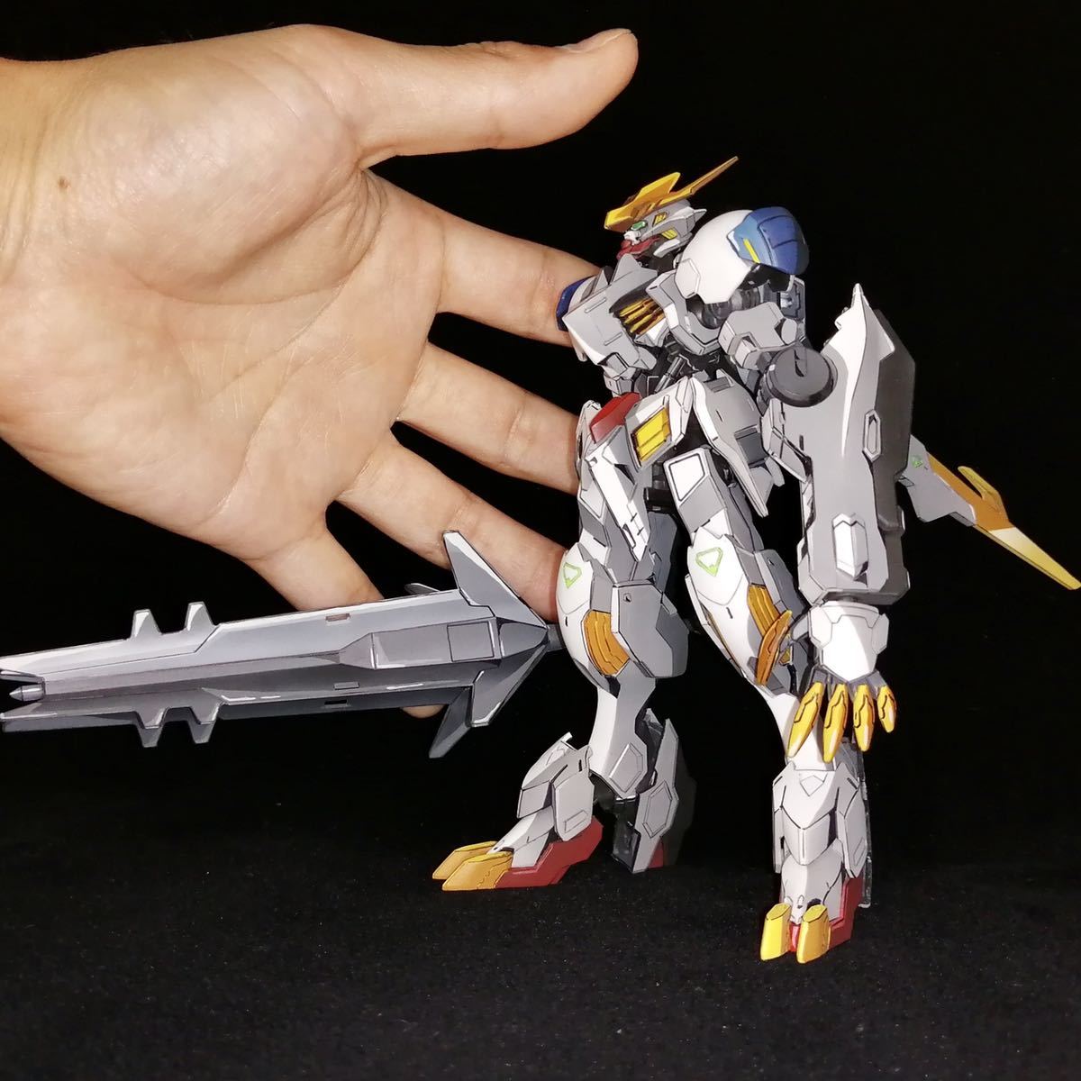 バルバトスルプスレクス イラスト風模型 塗装済 完成品 アニメ バルバトスルプスレクス イラスト風模型 塗装済 完成品 アニメ