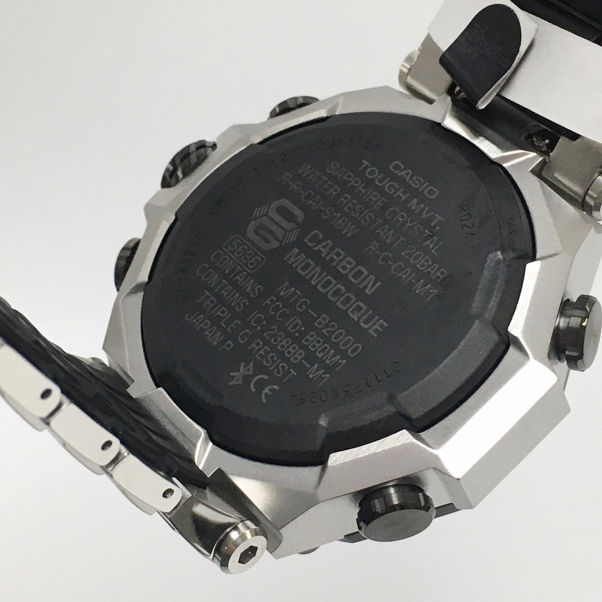 CASIO G－SHOCK 腕時計 MTG-B2000XD-1AJF MT-G デュアルコアガード