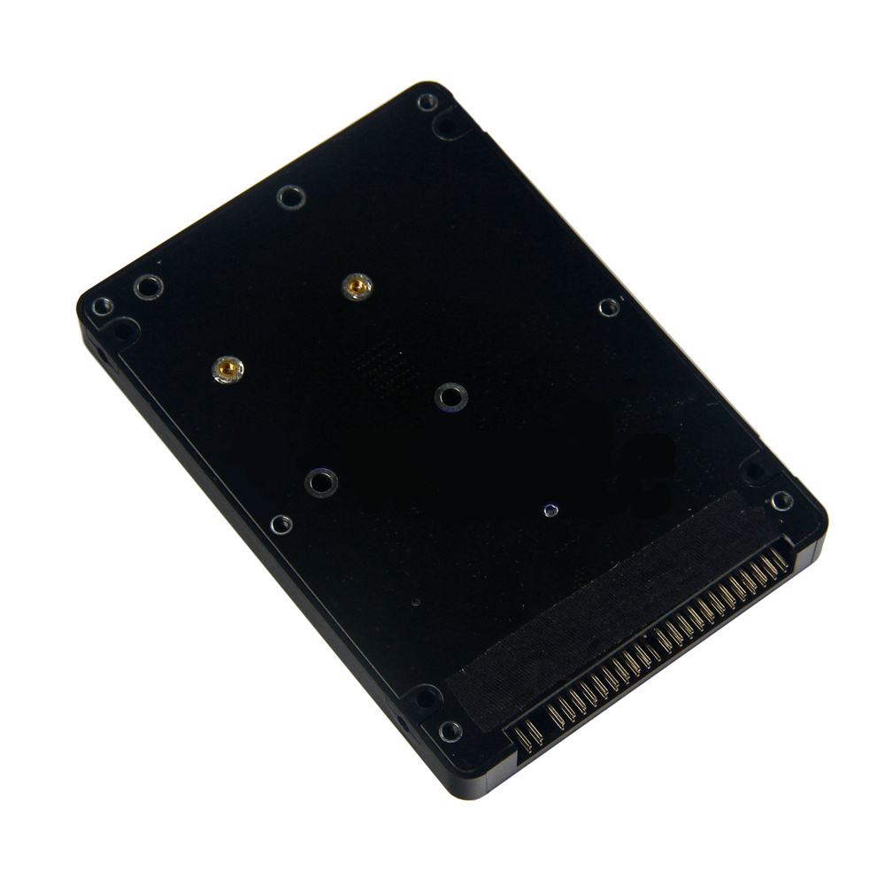 mSATA/PCI-E SSD→IDE 2.5インチ 9mm厚 変換アダプター ケース付 【送料210円】_画像2