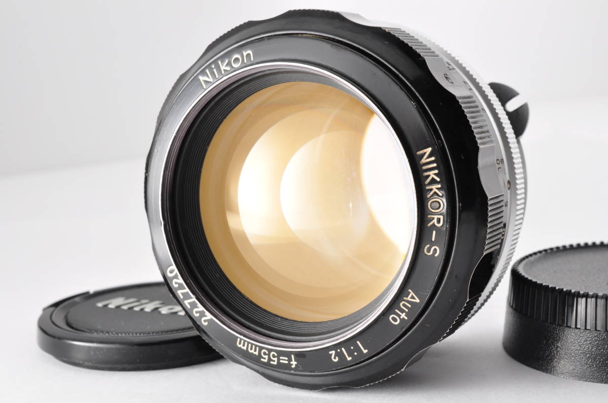 美品】 Auto NIKKOR-S 55mm #CC08 超絶美品 新品同様 Manual f/1.2