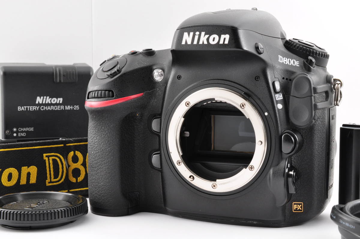 高価値セリー D800E NIKON 美品#CF09 36.3MP Camera Digital ニコン