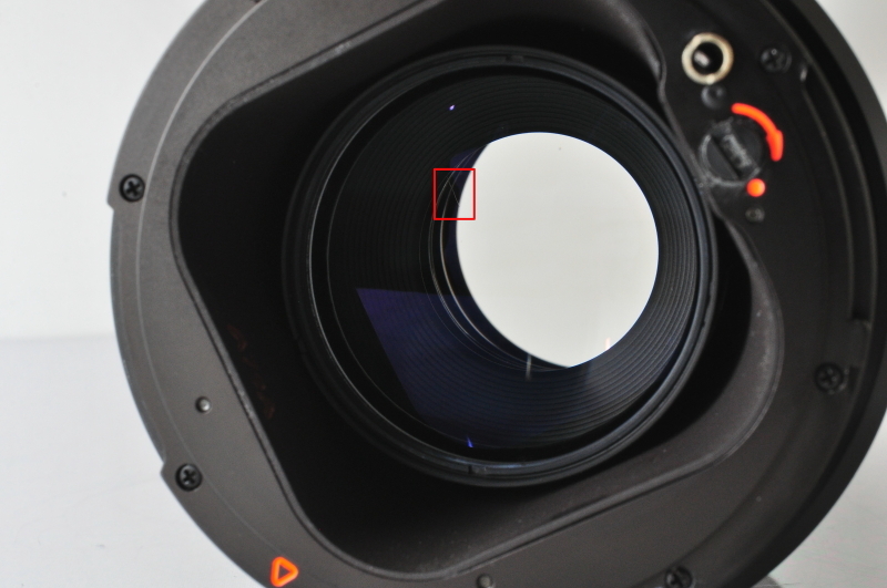 ★★極上品 HASSELBLAD CF Sonnar T* 180mm F4 Lens♪♪#1533EX_中玉に一つ小ゴミ、ホコリがあります。