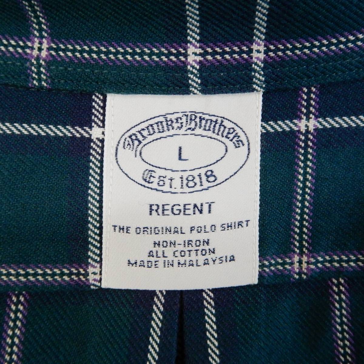 Brooks Brothers REGENT B.D. Shirts L BB31 ブルックスブラザーズ リージェント ボタンダウンシャツ アメリカントラディショナル アメトラ