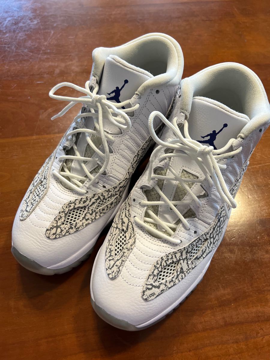 特売 ナイキエアジョーダン11 JORDAN AIR NIKE レトロ セメント28.5cm 日本製・高品質 JORDAN AIR 11 コバルト 11 エアジョーダン GS LOW スニーカー
