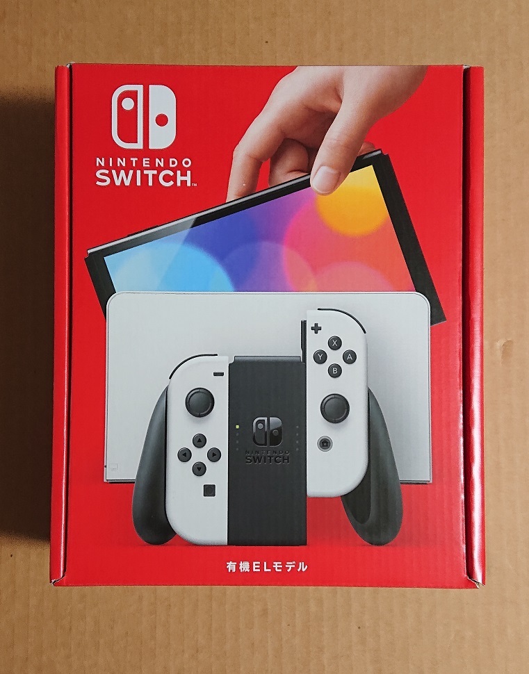 未使用 Nintendo Switch ニンテンドースイッチ 有機ELモデル ホワイト ...