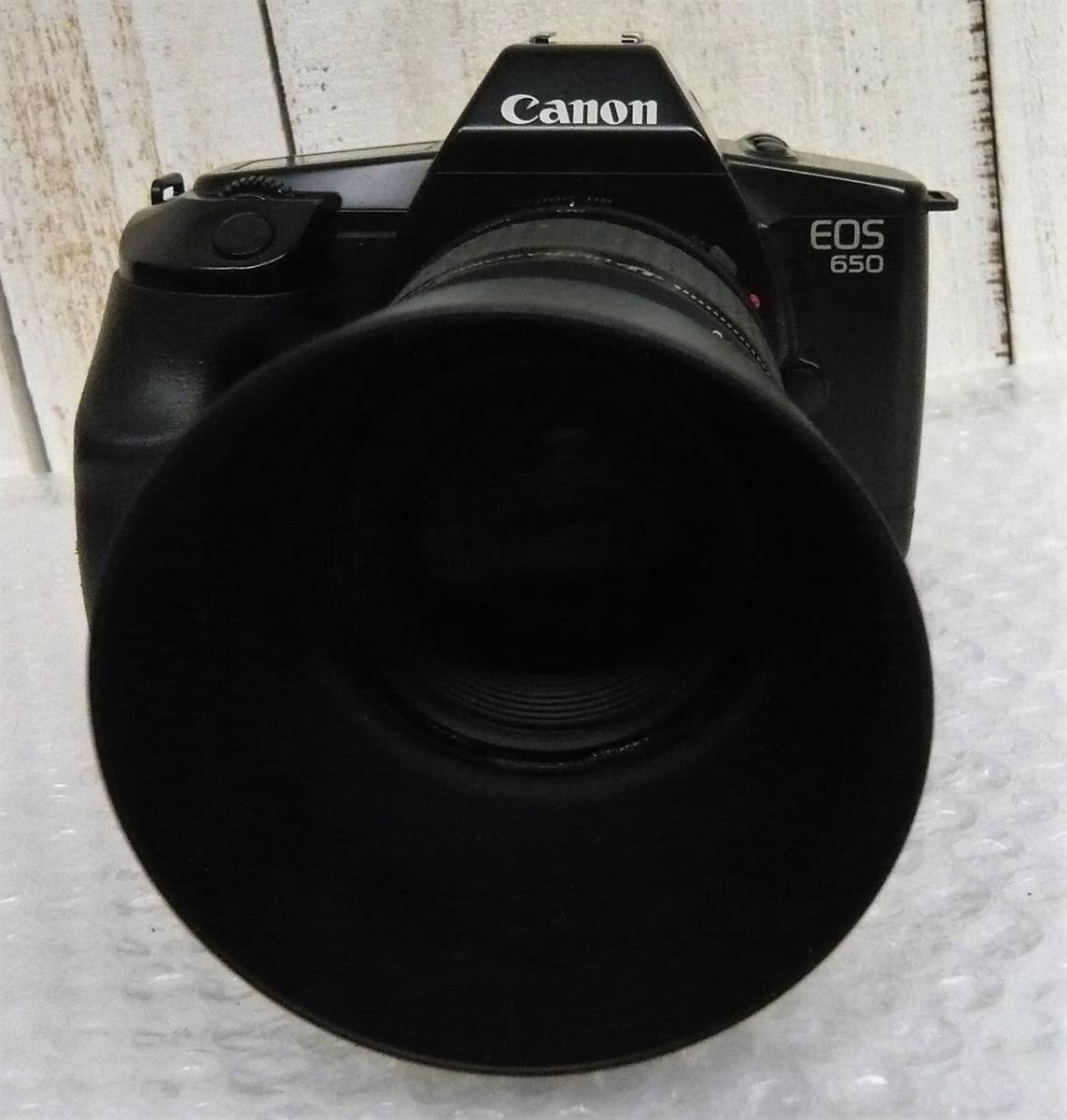 54 Off 昭和レトロ 当時物 Retro Camera Canon キャノン フィルム カメラ 一眼レフ Eos 650 Zoom Lens Ef F4 5 80 0mm Made In Japan Thewalldogs Com