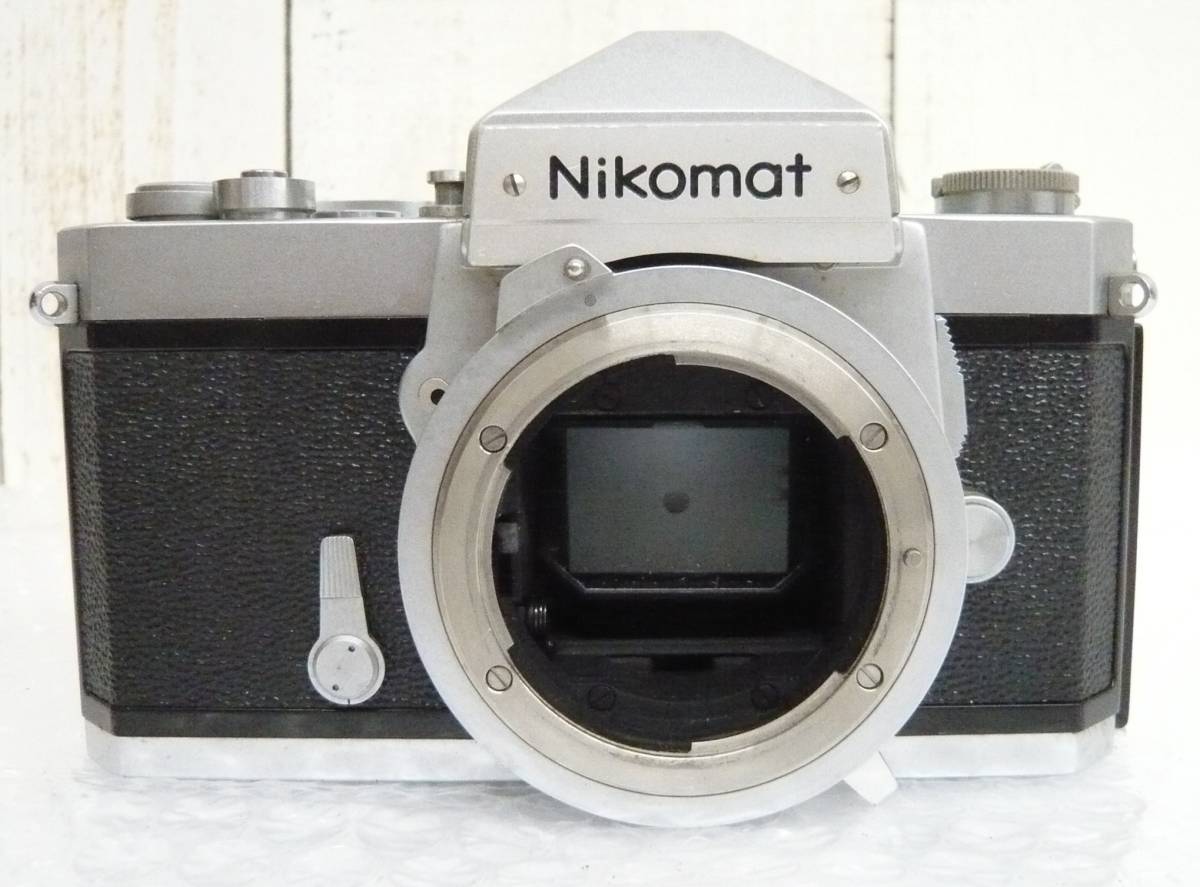 昭和レトロ 当時物 RETRO CAMERA NIKON ニコン 日本光学 フィルム カメラ 一眼レフ ボディ NIKOMAT FTN 前期 ニコマート Made in japan_画像2