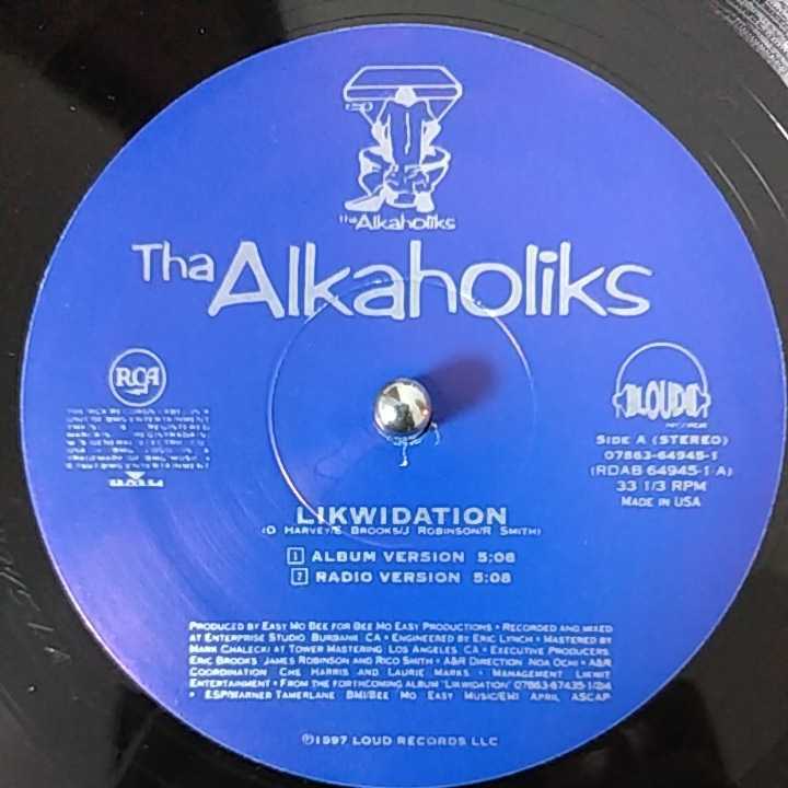 12inch US盤/ALKAHOLIKS LIKWIDATION_画像3