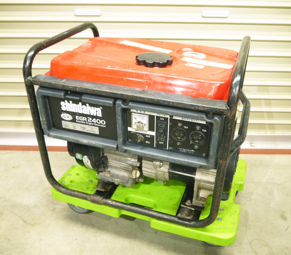 H894○動作品 やまびこ shindaiwa 新ダイワ ガソリン エンジン発電機