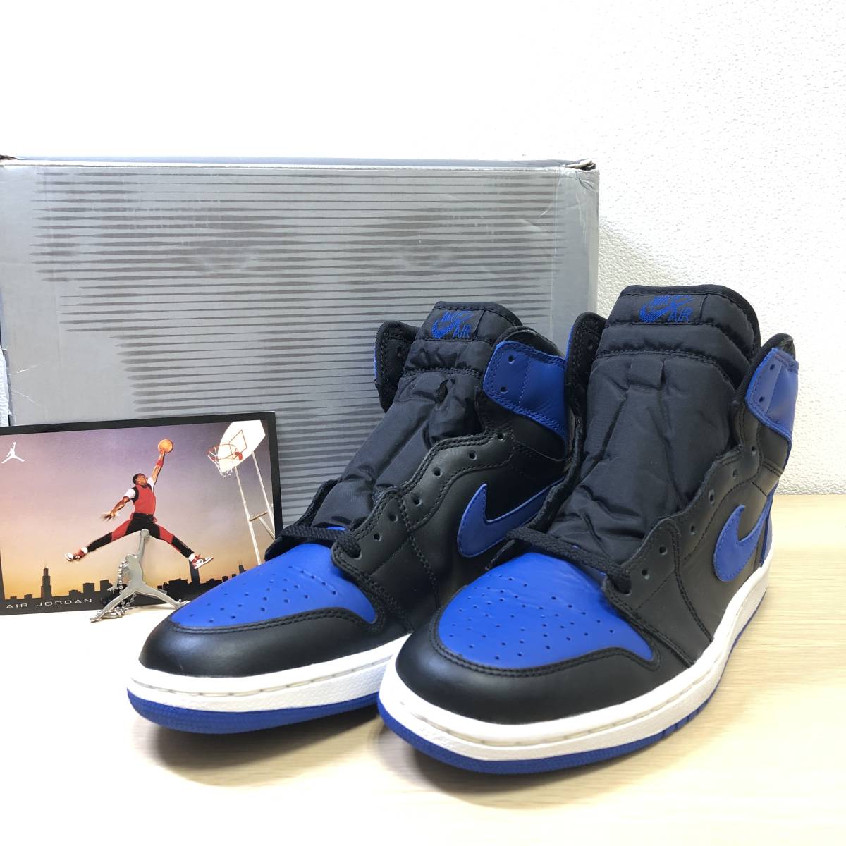 新品未使用 2001年製 NIKE AIR JORDAN 1 RETRO 27.5cm 136066 041 (黒