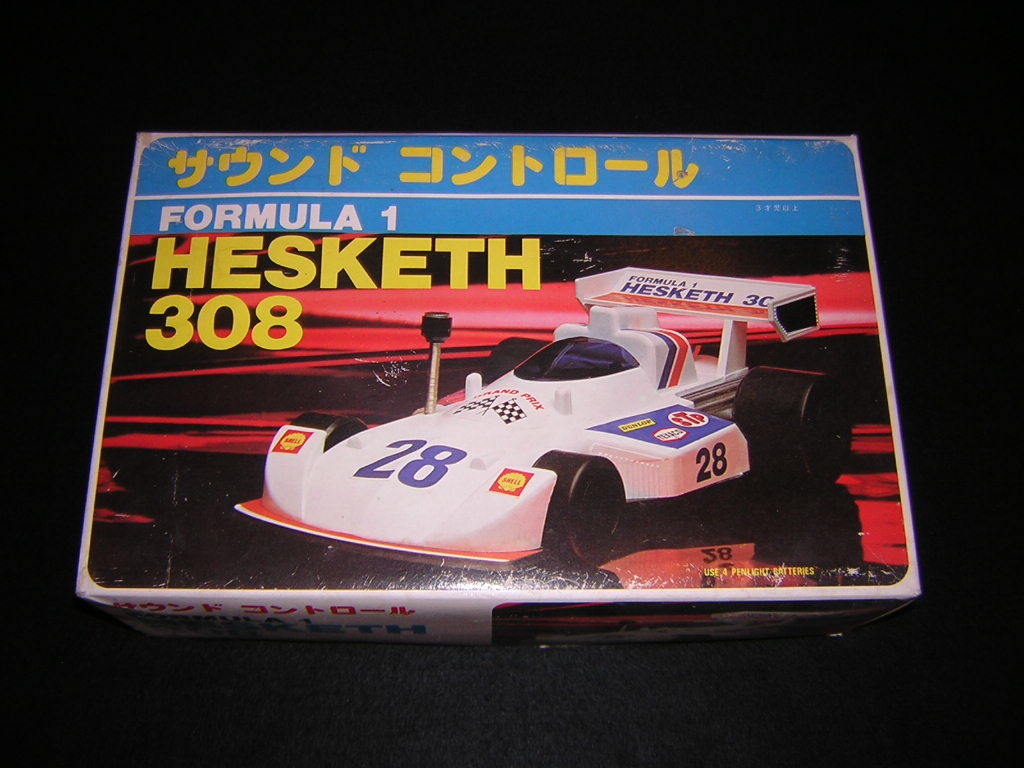 昭和レトロ　サウンド コントロール　FORMULA1　HESKETH 308　未開封品　ラジコン　F1 F2　レーシングカー　珍品