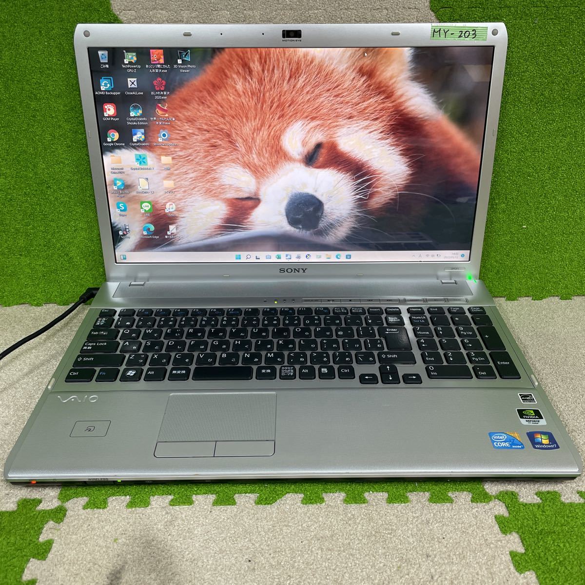 爆速仕様 Windows11&新品SSD240GB【MY-203】☆SONY VAIO VPCF1 爆速仕様 Windows11&新品SSD240GB【MY-203】☆SONY VAIO VPCF1