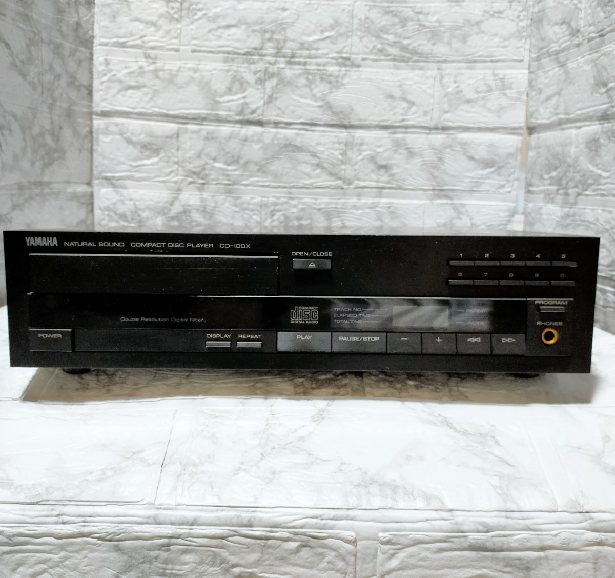 ジャンク品】CDプレーヤー YAMAHA CD-100X|Yahoo!フリマ(旧 ジャンク品】CDプレーヤー YAMAHA CD-100X|Yahoo!フリマ(旧