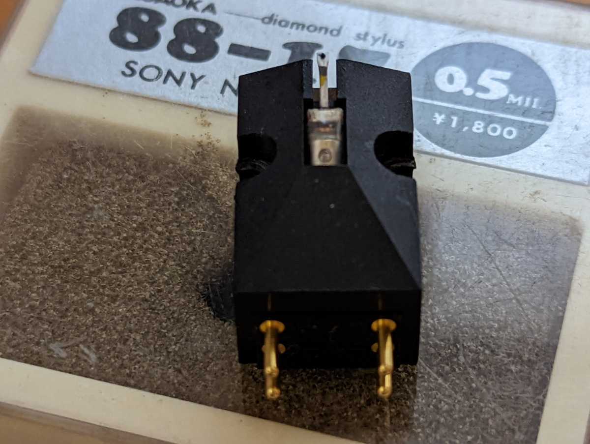 DENON DL-103 針折れ補修品動作確認済み ナガオカ製0 5mil丸針 DENON DL-103 針折れ補修品動作確認済み ナガオカ製0 5mil丸針