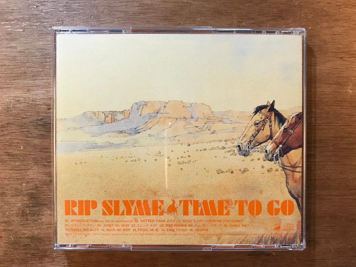 DD-5816 ■送料無料■ RIP SLYME リップスライム TIME TO GO CD 音楽 MUSIC /くKOら_画像2