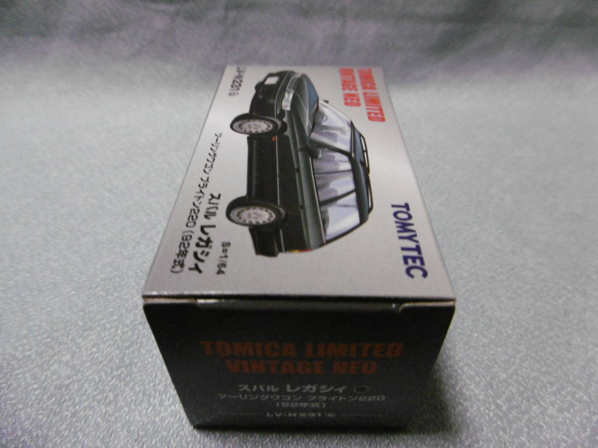 未開封新品 トミカ リミテッド ヴィンテージ ネオ LV-N231b スバル レガシィ ツーリングワゴン ブライトン220 （92年式）_画像3