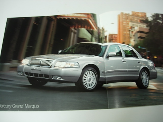  abroad original catalog FORD Mercury Ford Merrcury 2008 line-up English Sable Milan Mariner Mountaineer Grand Marquis