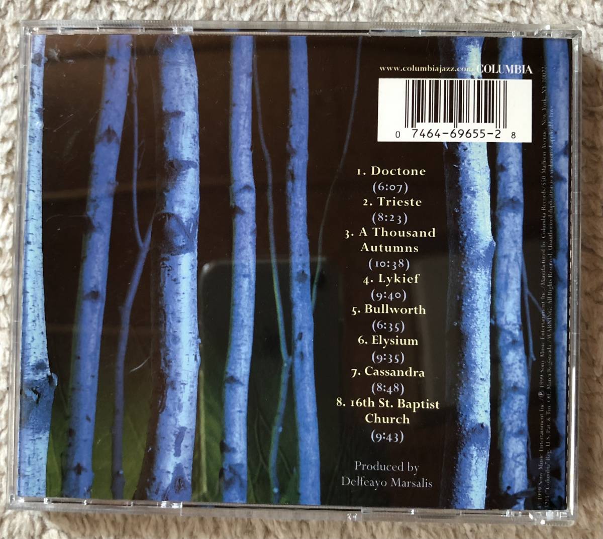 CD-July / 米 Columbia / Branford Marsalis / REQUIEM quatet_画像2