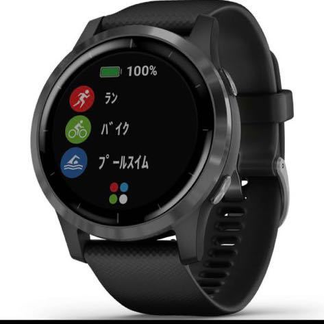 GPS смарт-часы Garmin GARMIN vivoactive 4 Black/Slate (010-02174-17)