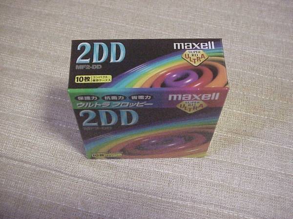 日立マクセル maxell 3.5型 2DD フロッピーディスク 10枚入 日立