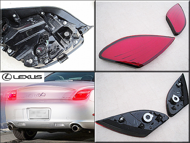  Lexus SC430/LEXUS/UZZ40 original US latter term tail light LED left right 4 point (06-10y model )/USDM North America specification Toyota USA Soarer SOARERli Alain pCombination