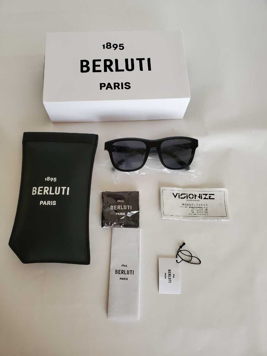 ベルルッティ Berluti サングラス 新品 未使用 黒 ブラック