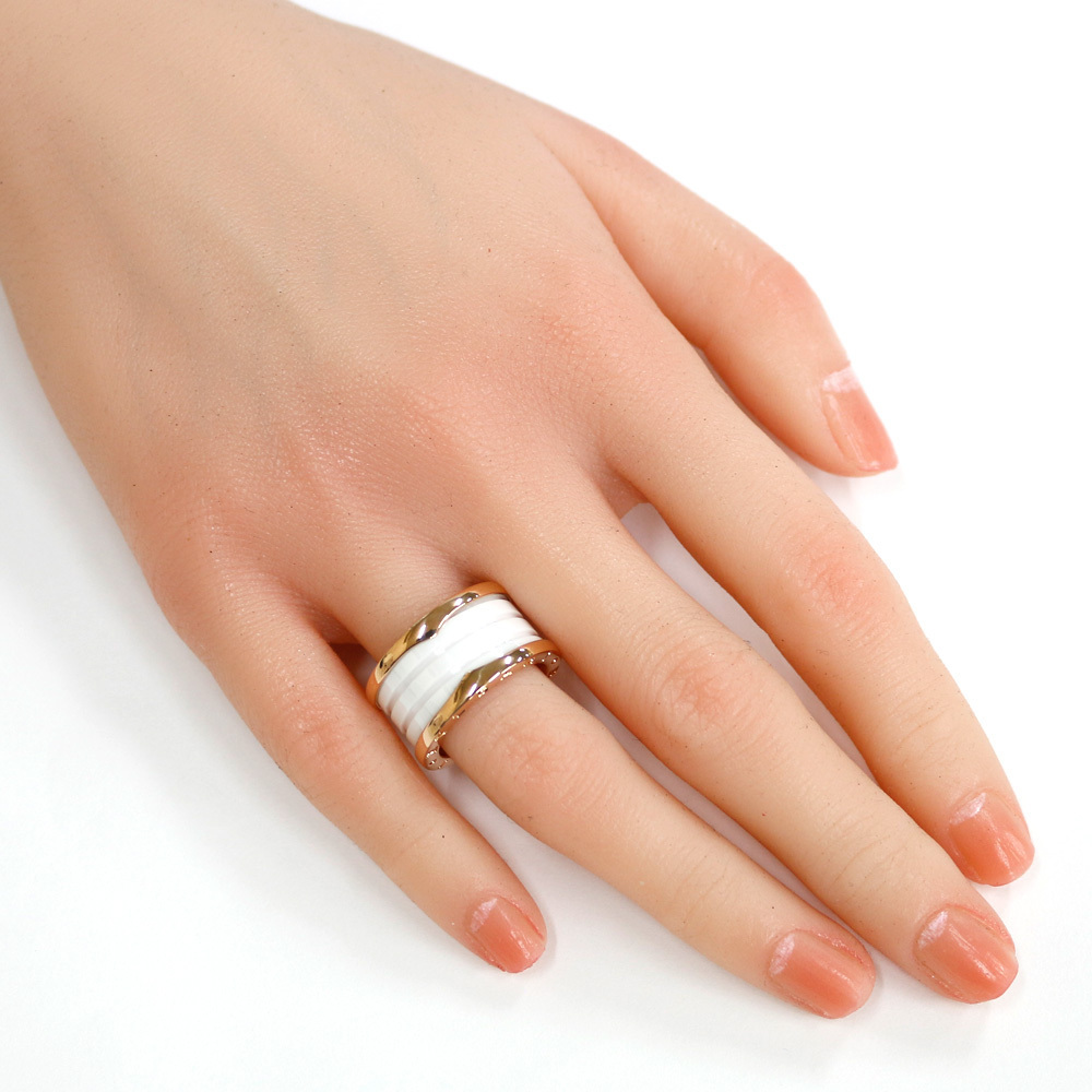 ブルガリ BVLGARI ミューザリング #11 約11号 750WG・オニキス