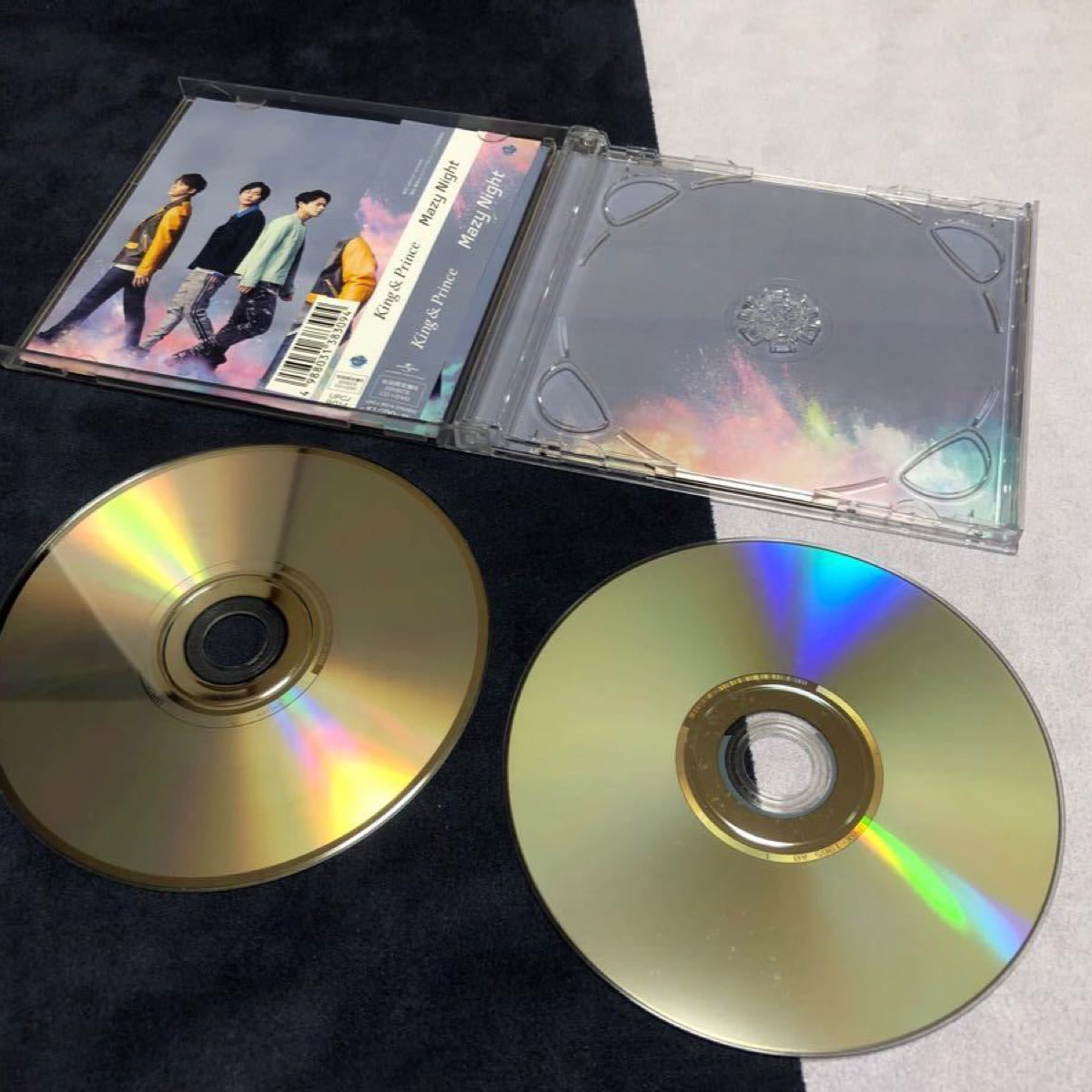 King & Prince  初回限定盤B  CD+DVDの2枚組となります。