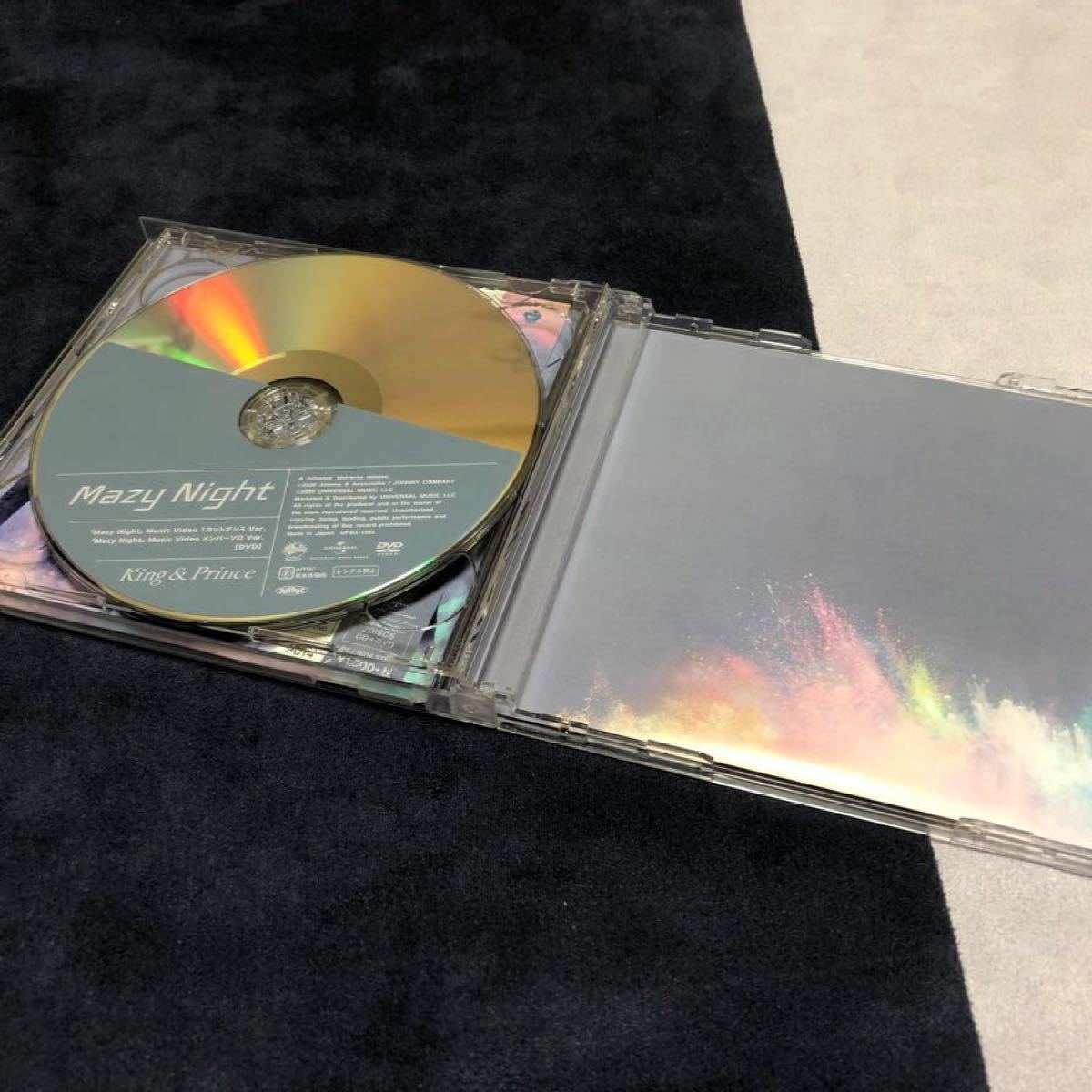 King & Prince  初回限定盤B  CD+DVDの2枚組となります。