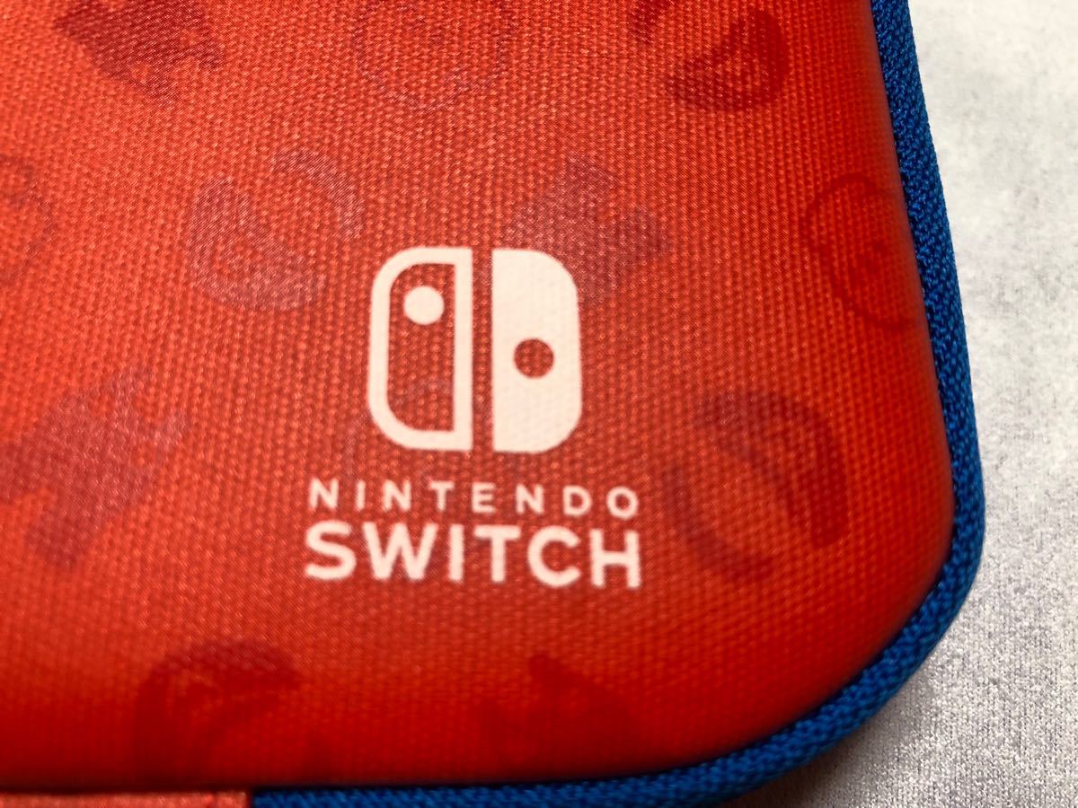 Nintendo Switchキャリングケース スーパーマリオカラー任天堂スイッチ用ポーチ 