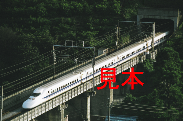 鉄道写真、35ミリネガデータ、148922680009、700系、JR東海道新幹線、熱海〜小田原、2006.10.12、（3104×2058）_画像1
