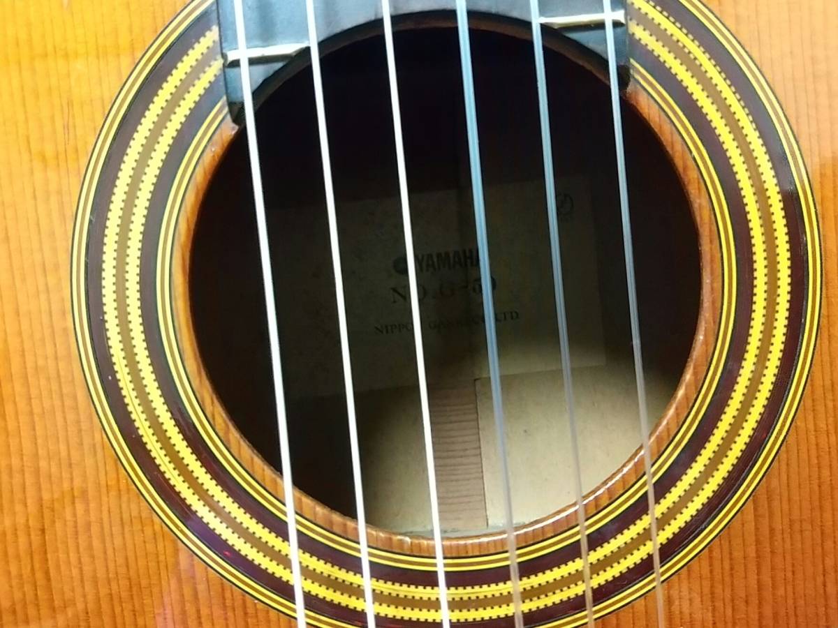 ◇クラシックギター <トップ:単板>音鳴り抜群! ☆YAMAHA No.G-50