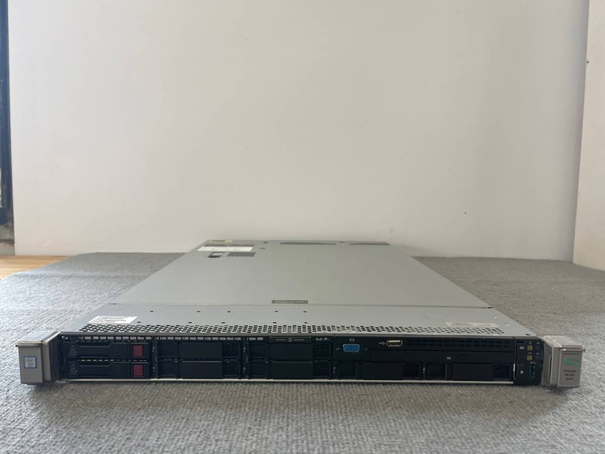 HP ProLiant DL360 Gen9 2x E5-2620V4 8core 2.10GHz 32GB 2x 300GB 10K P440ar_画像1