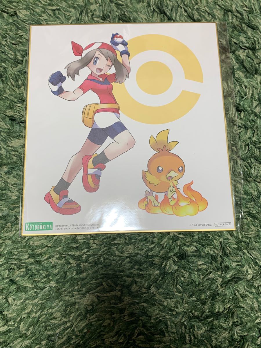 ポケットモンスター ハルカ with アチャモ 特典色紙付き フィギュア ポケットモンスター ハルカ with アチャモ 特典色紙付き フィギュア