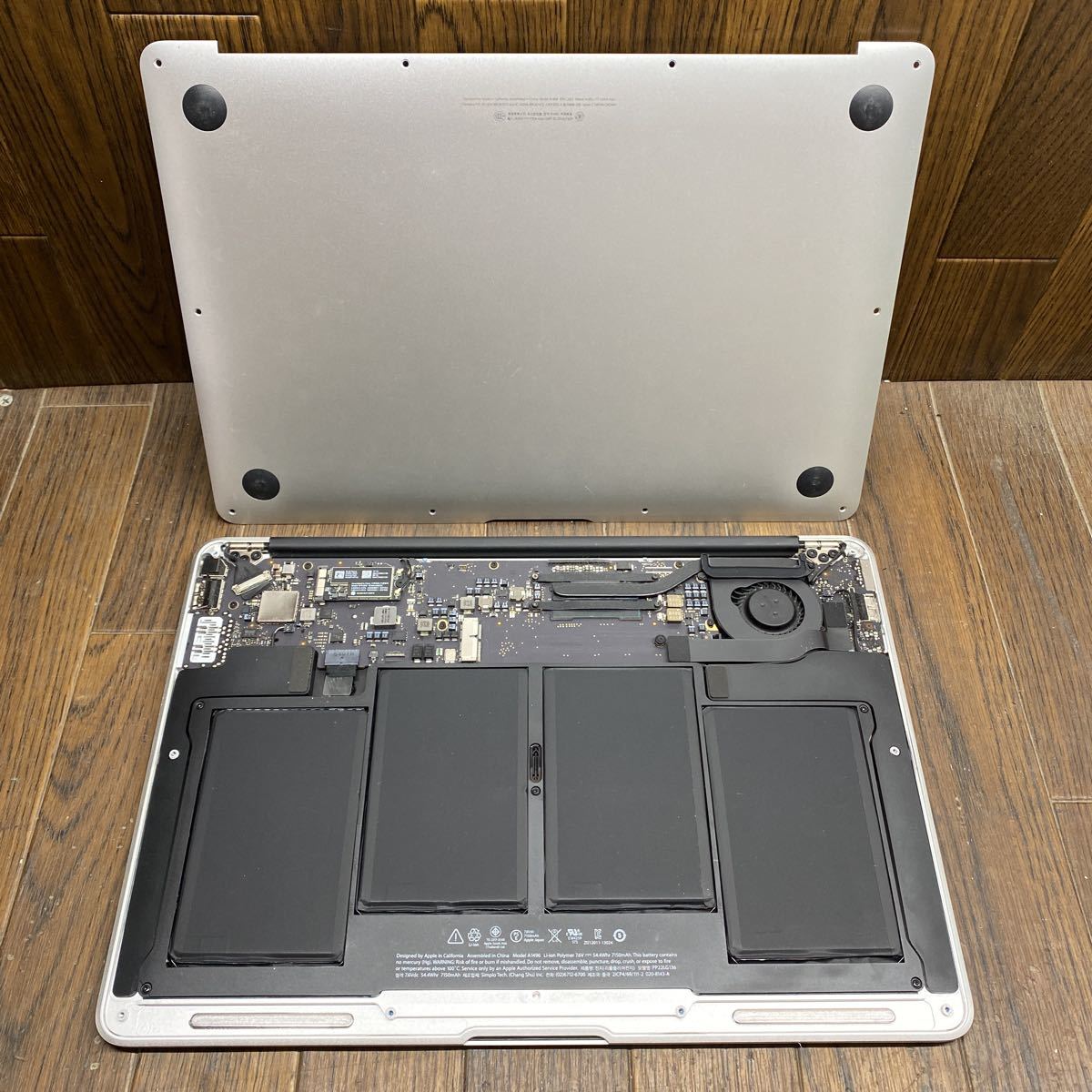 MAA-18 激安 MacBook Air 13-inch Early 2015 Core i5 5250U 1.60GHz メモリ4GB A ブランコにて動作確認済み ストレージ欠品 ジャンク_画像7