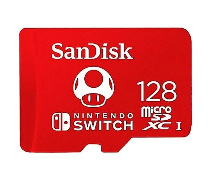 SanDisk microSDカード128GB NintendoSwitch サンディスク マイクロSDカード
