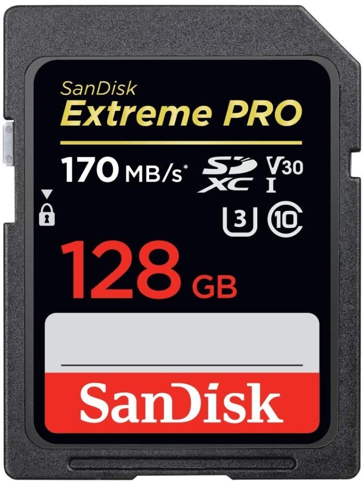 新品★128GB SDXCカードSDカードSanDisk Extreme Pro