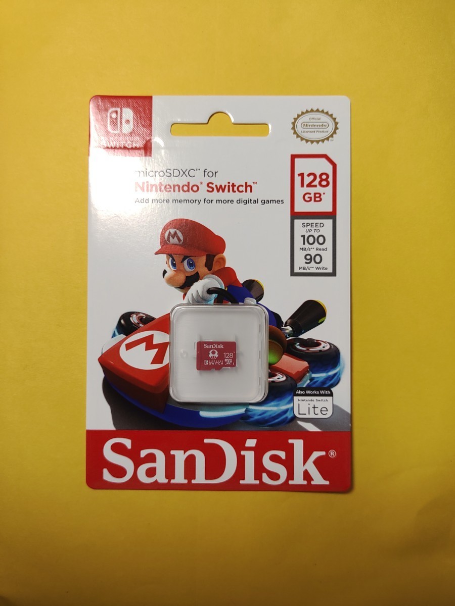 SanDisk microSDカード128GB NintendoSwitch サンディスク マイクロSDカード