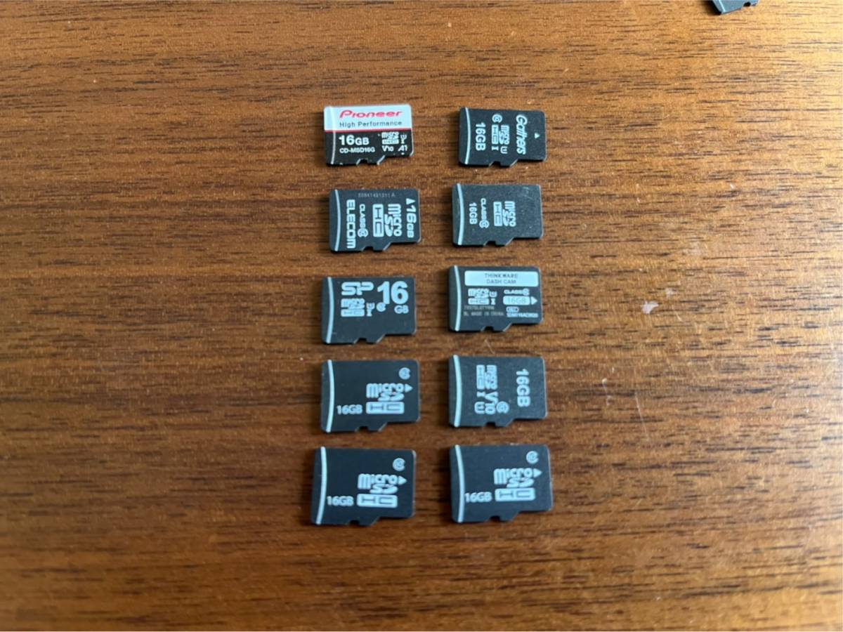 MicroSDカード マイクロSDカード 27枚セット ( 32GB×7枚 16GB×10枚 8GB×8枚 4GB×2枚 ）読み込み確認済み！ 1円スタート！