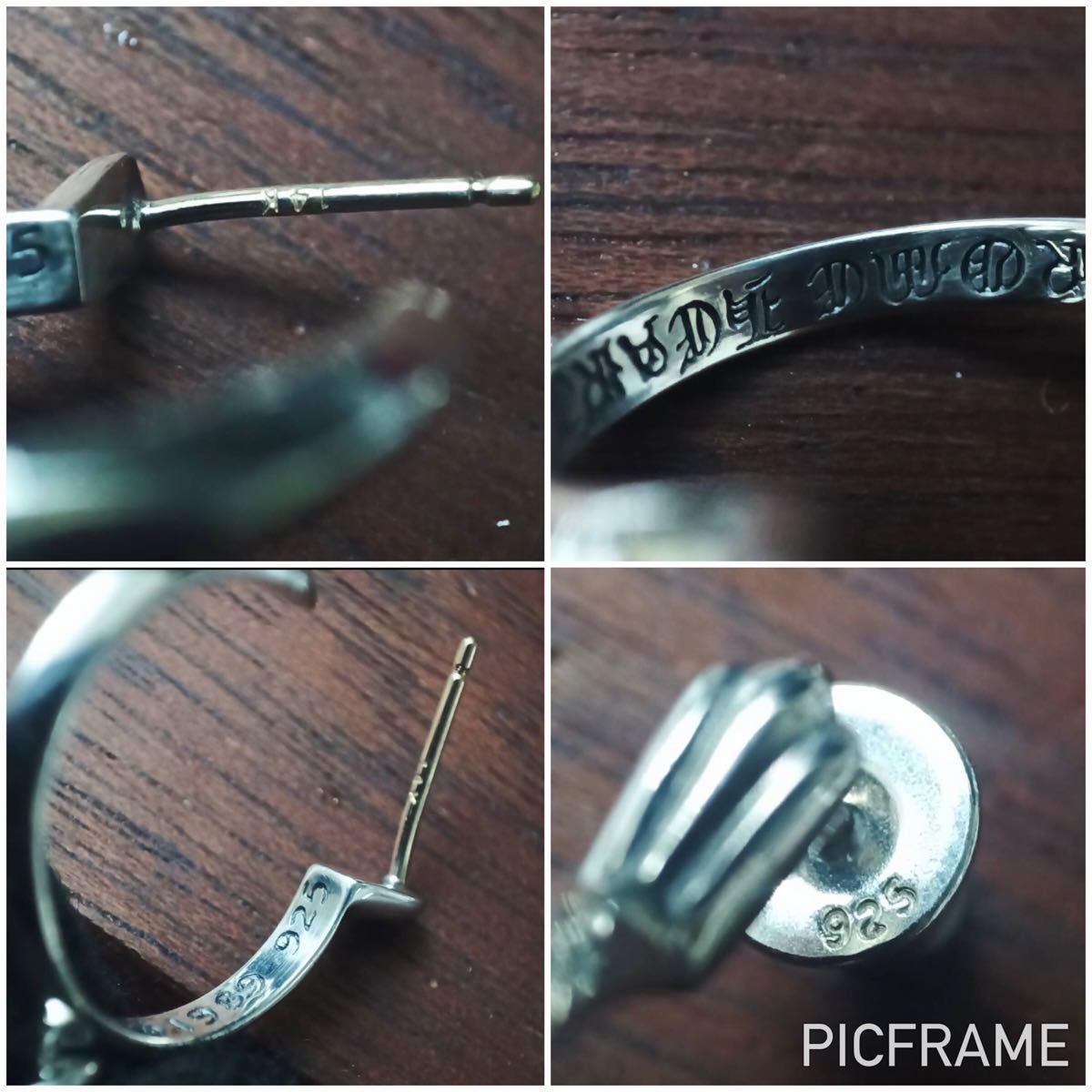 CHROME HEARTS/クロムハーツタイニーCHクロスピアス 片耳 | www