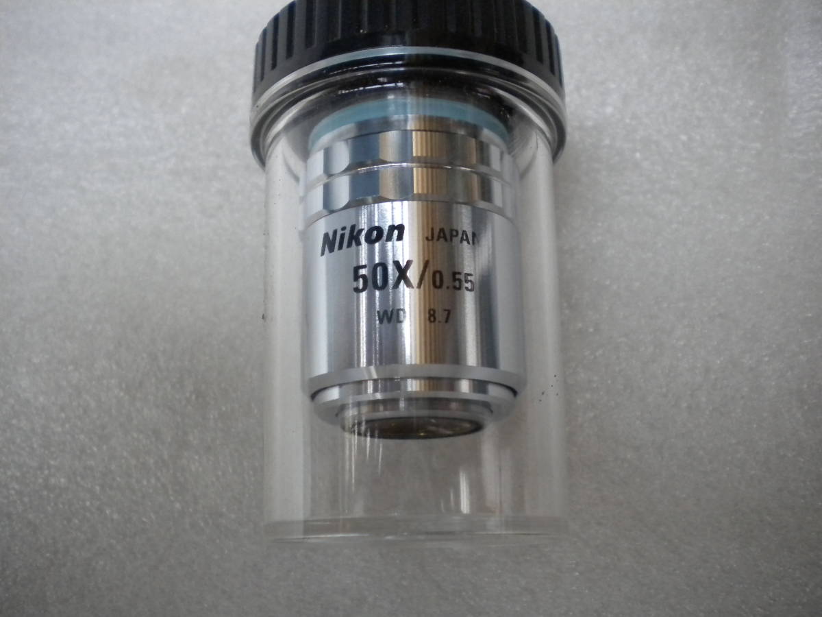 ニコン 顕微鏡対物用 CF PLAN 50X EPI ELWD 新品 ニコン 顕微鏡対物用 CF PLAN 50X EPI ELWD 新品