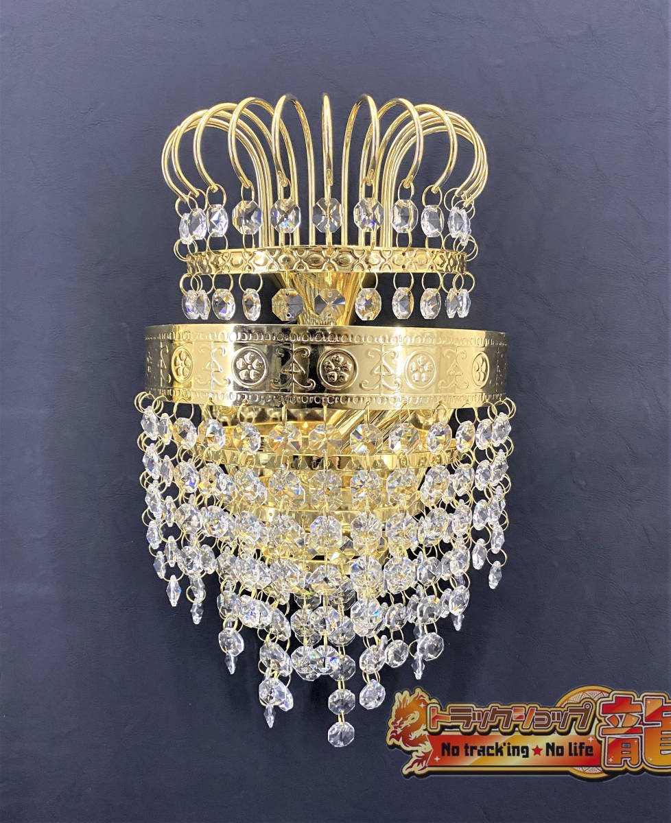 1 jpy ~ bear. hand chandelier wall hanging Niagara 2 piece set light gold color plating ok tagon16 surface gold . mountain salon bus man. castle A42 deco truck C1640S