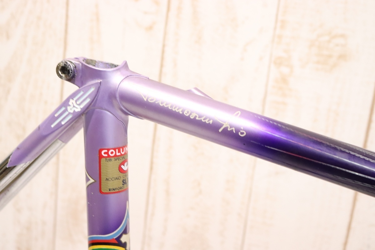 □Tommasini トマジーニ SUPERPRESTIGE コロンバスSLX クロモリフレーム 3tttステム付属 535mm(C-T) レストアベース_画像9