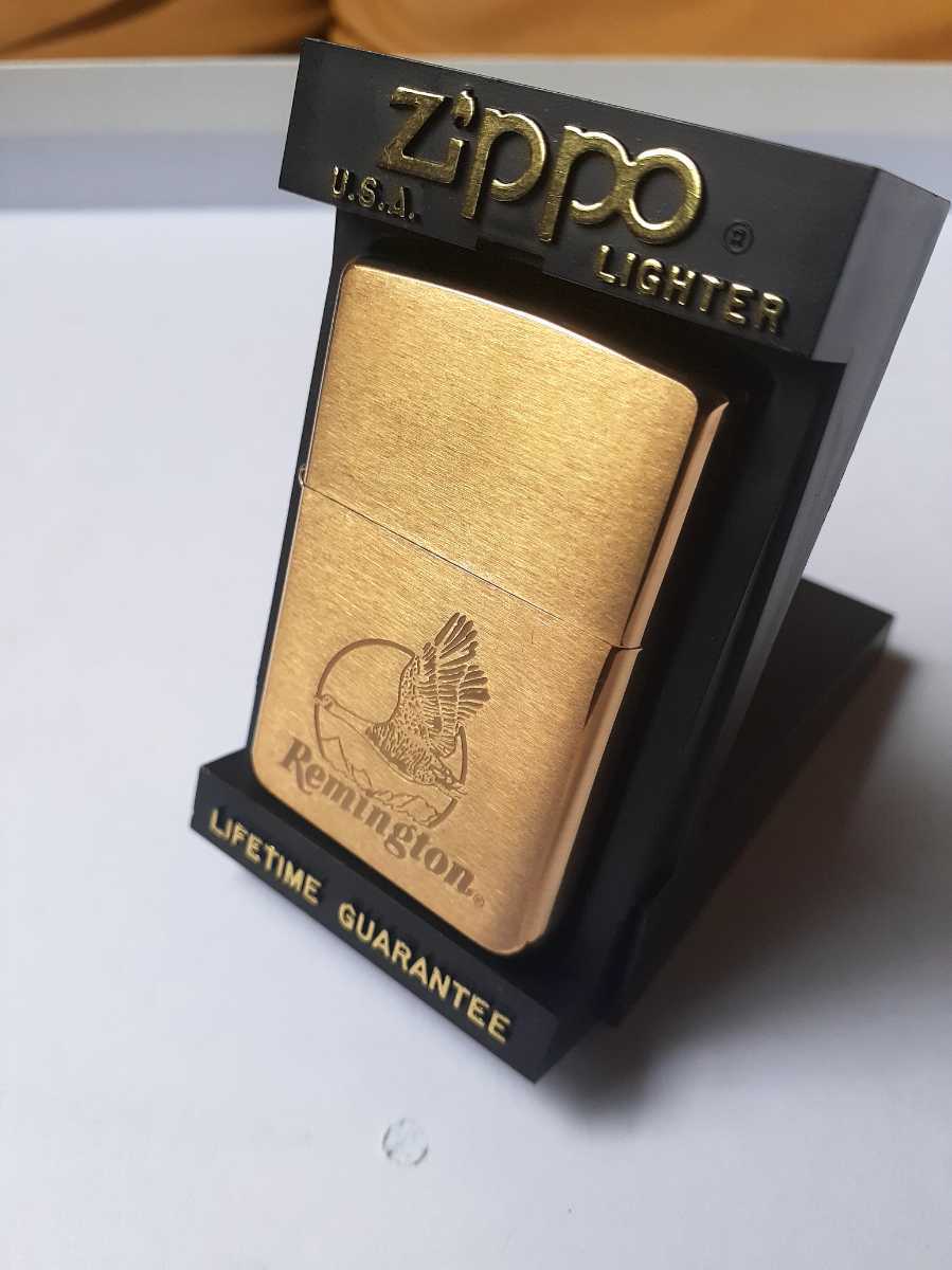 引き出物 zippo 1997年 vintage ソリッドブラスライター econet.bi