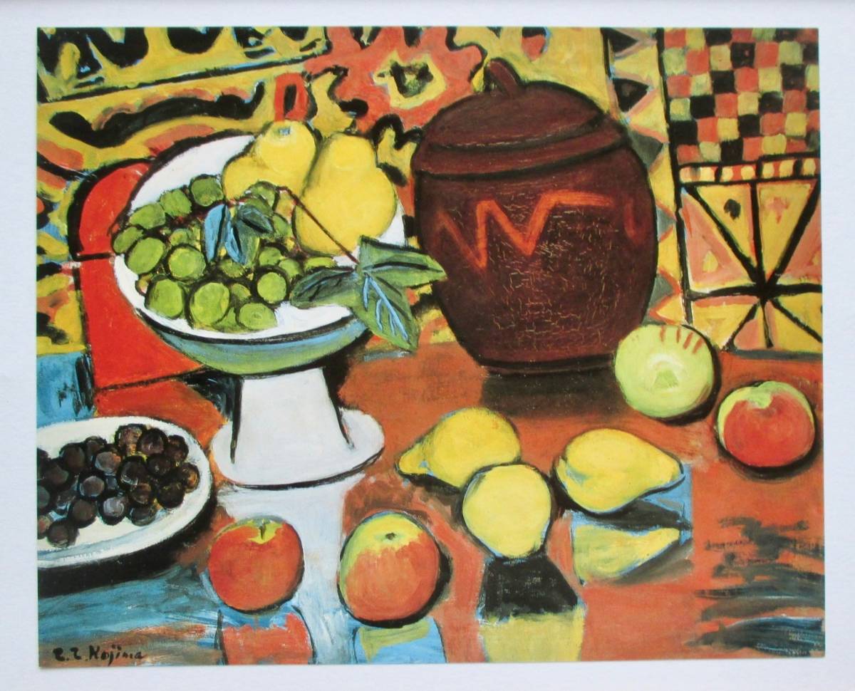 児島善三郎、【静物】、希少な画集画、新品高級額 額装付、状態良好 児島善三郎 「静物」 画集画 A4新品額入り|Yahoo!フリマ(旧